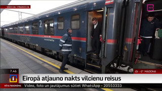 Eiropā atjauno nakts vilcienu reisus