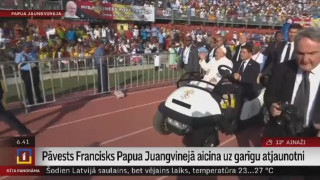 Pāvests Francisks Papua Juangvinejā aicina uz  garīgu atjaunotni