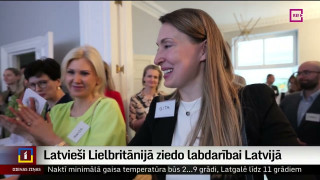 Latvieši Lielbritānijā ziedo labdarībai Latvijā