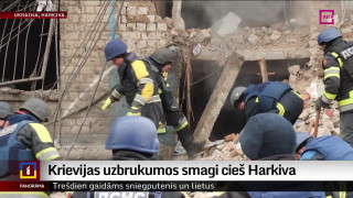 Krievijas uzbrukumos smagi cieš Harkiva. Raidītās raķetes ražotas nesen