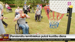 Pansionātu iemītniekus pulcē kustību diena