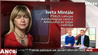 Telefonintervija ar kardioloģi Ivetu Mintāli