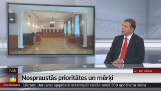 Intervija ar Satversmes tiesas priekšsēdētāju Aldi Laviņu