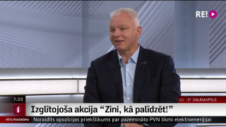 Izglītojoša akcija "Zini, kā palīdzēt!"