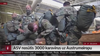 ASV nosūtīs 3000 karavīrus uz Austrumeiropu