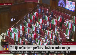 Itālijā reģioniem piešķirs plašāku autonomiju