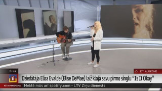 Dziedātāja Elīza Evalde (Elise DeMae) laiž klajā savu pirmo singlu "Is It Okay"