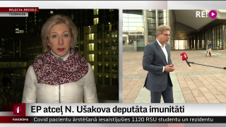 EP atceļ N. Ušakova deputāta imunitāti
