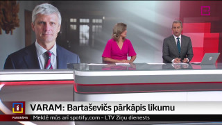 VARAM: Bartaševičs pārkāpis likumu