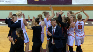 Baltijas sieviešu basketbola līga. «TTT Rīga» - «Aistės-LSMU»