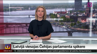 Latvijā viesojas Čehijas parlamenta spīkere