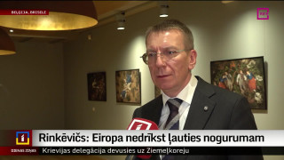 Rinkēvičs: Eiropa nedrīkst ļauties nogurumam