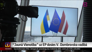 "Jaunā Vienotība" uz EP dosies V. Dombrovska vadībā