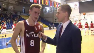 EČ basketbolā U-18 junioriem. Intervija ar Valteru Vēveri