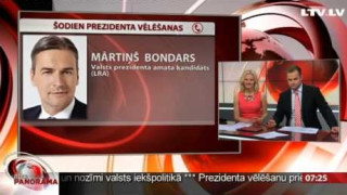 Prezidenta vēlēšanas. Telefonintervija ar Mārtiņu Bondaru