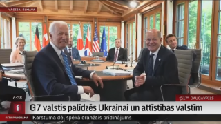 G7 valstis palīdzēs Ukrainai un attīstības valstīm