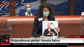 Koļesņikovai piešķir Havela balvu