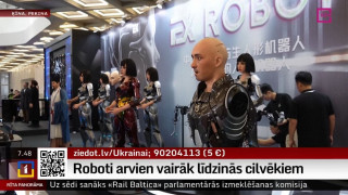 Roboti arvien vairāk līdzinās cilvēkiem