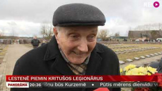 Lestenē piemin kritušos leģionārus