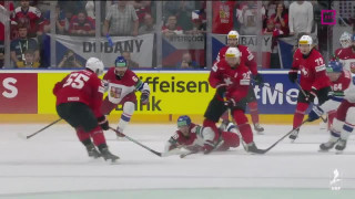 Pasaules hokeja čempionāta spēle Šveice - Čehija 0:2