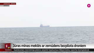 Jūras mīnas meklēs ar zemūdens bezpilota droniem