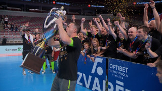 "Riga FC" pieveic "RFS Futsal" un otro gadu pēc kārtas kļūst par Latvijas telpu futbola čempioniem