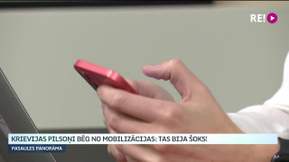 Krievijas pilsoņi bēg no mobilizācijas: Tas bija šoks!