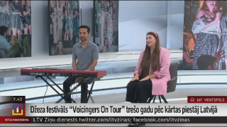 Džeza festivāls "Voicingers On Tour" piestāj Latvijā
