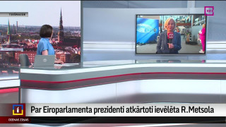 Par Eiroparlamenta prezidenti atkārtoti ievēlēta Metsola