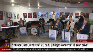 "Mirage Jazz Orchestra" 20 gadu jubilejā aicina uz koncertu