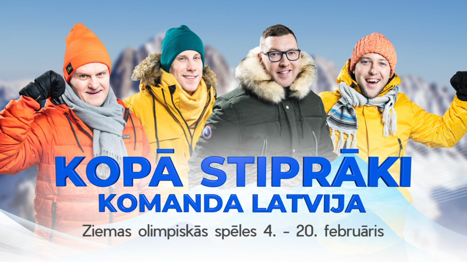 Februārī Latvijas Televīzija pārraidīs vērienīgās ziemas olimpiskās spēles Pekinā