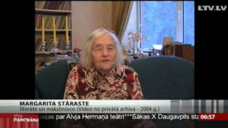 Margarita Stāraste 2. februārī svinēs savu 100. dzimšanas dienu.