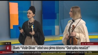 Duets “Violin Diivas” izdod savu pirmo dziesmu “Dod spēku nesalūzt”