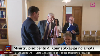 Ministru prezidents Kariņš atkāpjas no amata