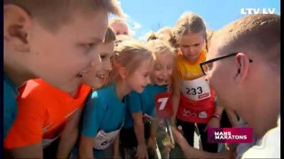 Bērnu pasākums maratonā