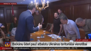 Balkānu līderi pauž atbalstu Ukrainas teritoriālai vienotībai