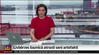 Līvbērzes baznīcā atrasti seni artefakti