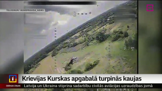 Krievijas Kurskas apgabalā turpinās kaujas