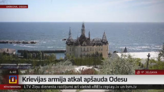 Krievijas armija atkal apšauda Odesu