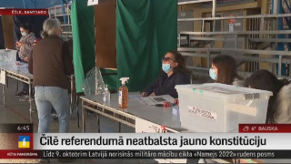 Čīlē referendumā neatbalsta jauno konstitūciju