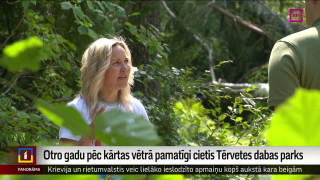 Otro gadu pēc kārtas vētrā pamatīgi cietis Tērvetes dabas parks