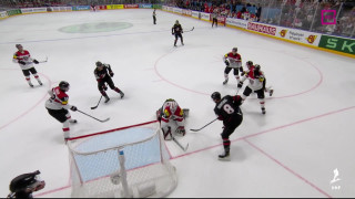 Pasaules hokeja čempionāta spēle Kanāda - Austrija 6:5