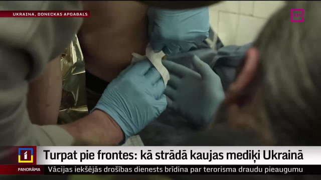Kā pie frontes strādā kaujas mediķi Ukrainā?
