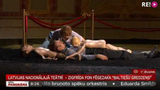 Latvijas Nacionālajā teātrī  - Zigfrīda fon Fēgezaka "Baltiešu gredzens"