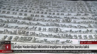Latvijas Nacionālajā bibliotēkā iespējams atgriezties baroka laikā