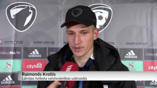Latvijas futbola izlases reakcija pēc Baltijas kausa izcīņas pusfināla spēles pret Igaunijas valstsvienību