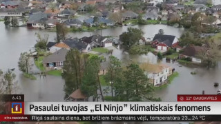 Pasaulei tuvojas "El Ninjo" klimatiskais fenomens