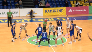 Latvijas-Igaunijas basketbola līgas spēlē BK "Liepāja" pieveic BK "Ventspils"