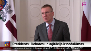 Prezidents: Debates un aģitācija ir nodalāmas