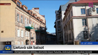 Lietuvā sāk balsot